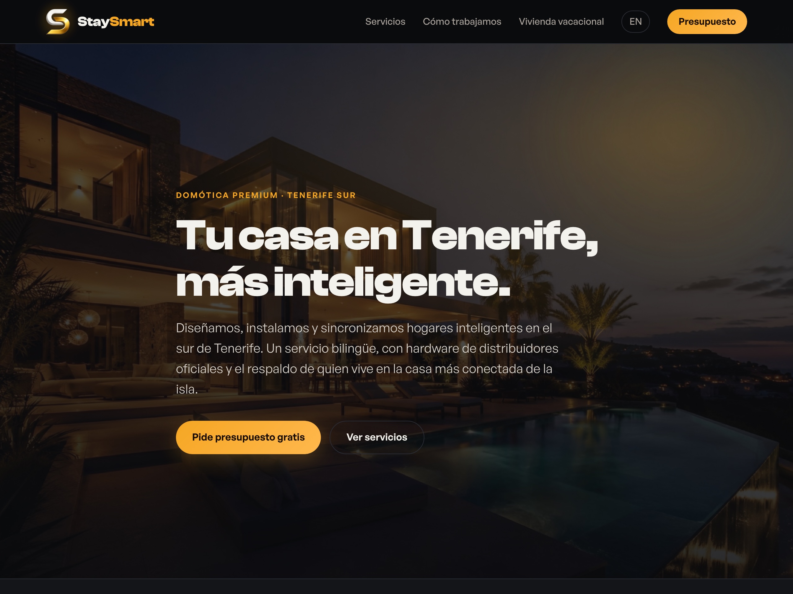 StaySmart Services — DSL4 Digital platform with brand and interface design by Viva Grafix